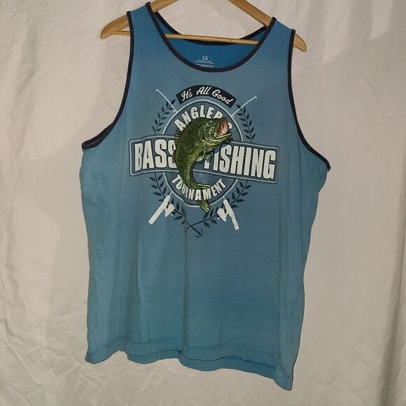 It's All Good Bass Fishing Tournament Tank Top - Picture 1 of 4